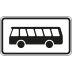 Kraftomnibus - Verkehrsschild VZ 1010-57 Kraftomnibus - Verkehrsschild VZ 1010-57