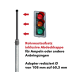 Rohrmast-Ampelaufsatz inklusive Abdeckkappe Rohrmast-Ampelaufsatz inklusive Abdeckkappe