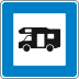 Wohnmobilplatz - Verkehrsschild VZ 365-67 Wohnmobilplatz - Verkehrsschild VZ 365-67