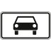 Kraftwagen und sonstige mehrspurige Fahrzeuge - Verkehrsschild VZ 1010-50 Kraftwagen und sonstige mehrspurige Fahrzeuge - Verkehrsschild VZ 1010-50