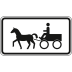 Gespannfuhrwerke - Verkehrsschild VZ 1010-64