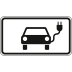 Elektrisch betriebene Fahrzeuge - Verkehrsschild VZ 1010-66 Elektrisch betriebene Fahrzeuge - Verkehrsschild VZ 1010-66