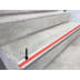 PVC-Einlage für Stufenmarkierungsprofil aus Aluminium PVC-Einlage für Stufenmarkierungsprofil aus Aluminium