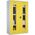 Chemikalien- und Giftschrank mit Plexiglastüren - storeLAB®