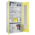 Chemikalien- und Giftschrank mit Sicherheitsbox mit Plexiglastüren - storeLAB® Chemikalien- und Giftschrank mit Sicherheitsbox mit Plexiglastüren - storeLAB®