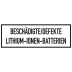 Beschädigte/Defekte Lithium-Ionen-Batterien Beschädigte/Defekte Lithium-Ionen-Batterien