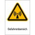 Kombischild Gefahrenbereich (ISO 7010) Kombischild Gefahrenbereich (ISO 7010)