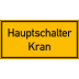 Hauptschalter Kran Hauptschalter Kran