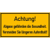 Achtung! Abgase gefährden die Gesundheit. Vermeiden Sie längeren Aufenthalt! Achtung! Abgase gefährden die Gesundheit. Vermeiden Sie längeren Aufenthalt!