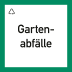 Wertstoffkennzeichnung "Gartenabfälle" Wertstoffkennzeichnung "Gartenabfälle"