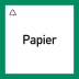 Wertstoffkennzeichnung "Papier"