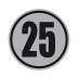 Geschwindigkeitsschilder 25 km/h Geschwindigkeitsschilder 25 km/h