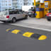 Richtstange für Fahrbahnschwelle TOPSTOP aus Kautschuk - Tragkraft 40 t, bei einer Achslast von 15 t Richtstange für Fahrbahnschwelle TOPSTOP aus Kautschuk - Tragkraft 40 t, bei einer Achslast von 15 t