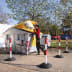 Kettenständer - Kettenpfosten EXTERN mit Recyclingfuß Kettenständer - Kettenpfosten EXTERN mit Recyclingfuß