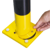 Rammschutzbügel WACHTWERK X® FLEX aus Stahl - Stärke S Ø 76 mm Rammschutzbügel WACHTWERK X® FLEX aus Stahl - Stärke S Ø 76 mm