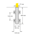 Wand-Schutzbügel WACHTWERK X® FLEX aus Stahl - Stärke XS Ø 48 mm Wand-Schutzbügel WACHTWERK X® FLEX aus Stahl - Stärke XS Ø 48 mm