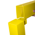 Rammschutzgeländer WACHTWERK X® aus Stahl - Modulsystem ZWEI Rammschutzgeländer WACHTWERK X® aus Stahl - Modulsystem ZWEI