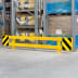 Rammschutzplanke Typ A als Regalanfahrschutz WACHTWERK X® FLEX aus Stahl Rammschutzplanke Typ A als Regalanfahrschutz WACHTWERK X® FLEX aus Stahl