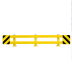 Rammschutzplanke Typ A als Regalanfahrschutz WACHTWERK X® FLEX aus Stahl Rammschutzplanke Typ A als Regalanfahrschutz WACHTWERK X® FLEX aus Stahl