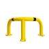 Eckschutzbügel WACHTWERK X® aus Stahl - Stärke M Ø 108 mm Eckschutzbügel WACHTWERK X® aus Stahl - Stärke M Ø 108 mm