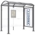 Wartehalle ProCity mit Schaukasten Wartehalle ProCity mit Schaukasten