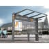 Buswartehalle PRIMIUM® aus Stahl