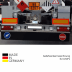 4er Set Heckmarkierung zur Viertelmarkierung von Lkw-Anhänger und Auflieger 4er Set Heckmarkierung zur Viertelmarkierung von Lkw-Anhänger und Auflieger
