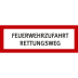 Brandschutzschild mit Text nach ihren Angaben Brandschutzschild mit Text nach ihren Angaben