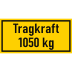 Individuelles Hinweisschild zur Gewichtsbegrenzung
