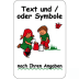 Spielplatzschild mit Text / Symbol nach Ihren Angaben Spielplatzschild mit Text / Symbol nach Ihren Angaben