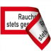 Rauchschutztür stets geschlossen halten nach DIN 4066 Rauchschutztür stets geschlossen halten nach DIN 4066