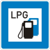 StVO-Hinweisschild: Tankstelle mit Autogas VZ 365-53 StVO-Hinweisschild: Tankstelle mit Autogas VZ 365-53