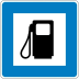 VZ 365-52 Autobahn-Hinweisschild Tankstelle VZ 365-52 Autobahn-Hinweisschild Tankstelle
