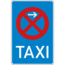 Verkehrszeichen 229-21 Verkehrsschild Taxi