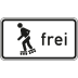 Inline-Skaten und Rollschuhfahren frei VZ 1020-13