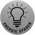 Textschild+Symbol - Energie sparen (Motiv 2) Textschild+Symbol - Energie sparen (Motiv 2)