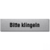 Textschild - Bitte klingeln (eckig) Textschild - Bitte klingeln (eckig)