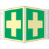 Nasen- /Winkelschild Erste Hilfe (ISO 7010) Nasen- /Winkelschild Erste Hilfe (ISO 7010)