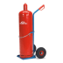 Stahlflaschenkarre für 1x 33 l/kg Flasche - Tragkraft 100 kg Stahlflaschenkarre für 1x 33 l/kg Flasche - Tragkraft 100 kg