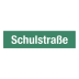 Straßennamenschild für Alu-Hohlkastenprofil