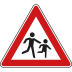 Verkehrsschild Achtung Kinder - VZ 136-20 Verkehrsschild Achtung Kinder - VZ 136-20