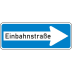 VZ 220-20 Schild Einbahnstaße rechts