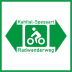 Radwegschild - Eingehängtes Zusatzschild Radwegschild - Eingehängtes Zusatzschild
