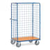 Paketwagen mit Drahtgitterwänden - Gesamthöhe 1800 mm  - Tragkraft 600 kg