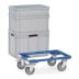 Eurokasten-Roller mit offenem Rahmen - Tragkraft 250 kg Eurokasten-Roller mit offenem Rahmen - Tragkraft 250 kg