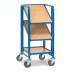 Eurokastenwagen mit 3 Holzbodenetagen - Breite 410 mm - Tragkraft 250 kg