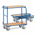Klappwagen mit 2 Holzböden - Tragkraft 250 kg Klappwagen mit 2 Holzböden - Tragkraft 250 kg