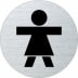 Piktogramm - Damen (rund, Motiv 4)