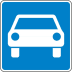 VZ 331.1 Verkehrsschild Kraftfahrtstraße