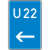 VZ 460-11 Bedarfsumleitung Schild gemäß StVO